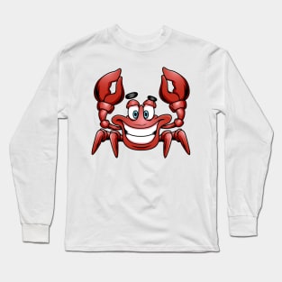 Happy Crab Long Sleeve T-Shirt